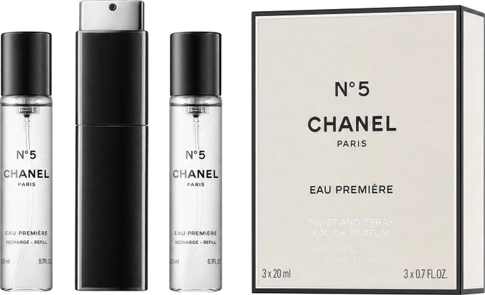 Chanel N°5 Eau Première EdP (nachfüllbar) 20ml + 2x Refill 20ml Duftset