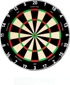 Precise 180 Endorphine Dartscheibe classic white