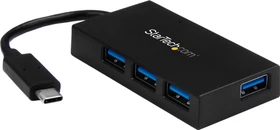 StarTech USB-Hub, 4x USB-A 3.0, USB-C 3.0 [Stecker] (HB30C4AFS)