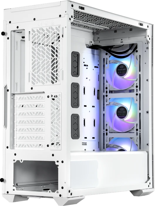 Cooler Master MasterBox TD500 Mesh V2, weiß, Glasfenster