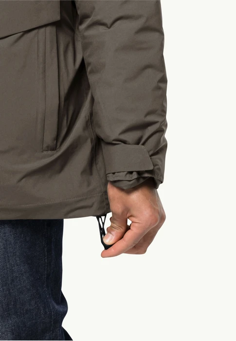 Jack Wolfskin Koenigsbau Parka Funktionsjacke cold coffee (Herren)