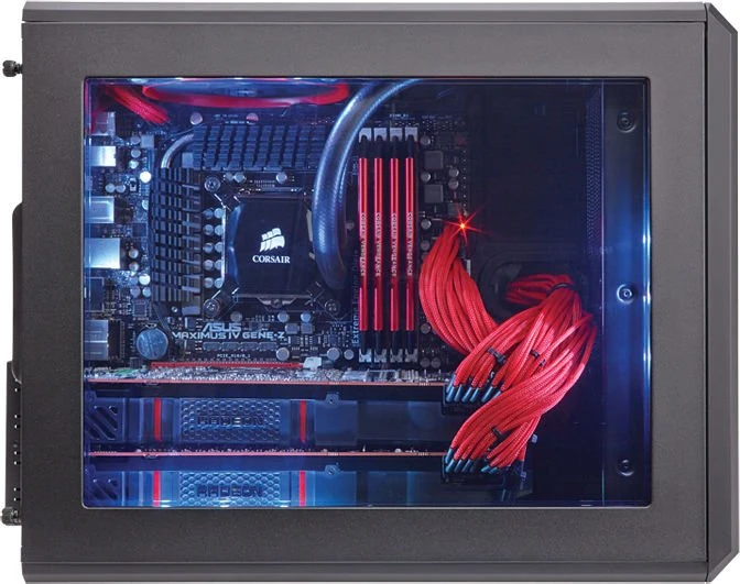 Corsair Carbide Series Air 240, schwarz, Acrylfenster