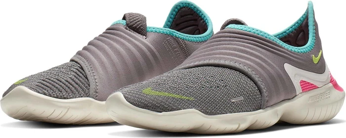 Nike Free RN Flyknit 3.0 gunsmoke/aurora/volt (Damen)