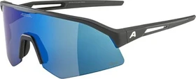 Alpina Sonic HR Q-Lite black matt/mirror blue