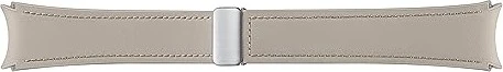 Samsung D-Buckle Hybrid Eco-Leather Band Slim (S/M) für Galaxy Watch 6 Etoupe