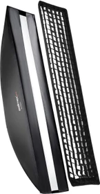 Walimex Pro Softbox Orange Line Striplight Plus 60x200cm für Aurora/Bowens
