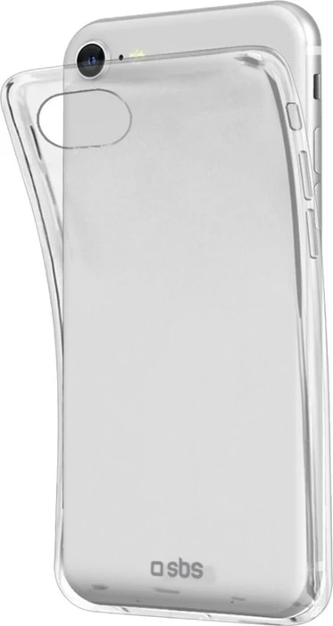 SBS Mobile Skinny Cover für Apple iPhone SE (2022)/SE (2020)/8/7 transparent