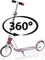 Hudora Big Wheel 205 Scooter magenta/silber Vorschaubild