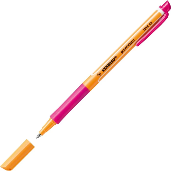 STABILO pointVisco Tintenroller (Mine) pink/orange