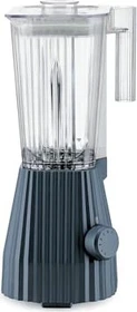 Alessi Plissé Standmixer grau