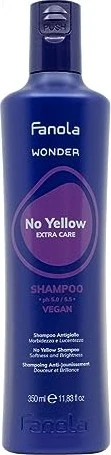 Fanola Wonder No Yellow Extra Care Shampoo, 350ml