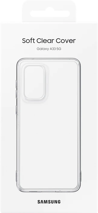 Samsung Soft Clear Cover für Galaxy A33 5G transparent