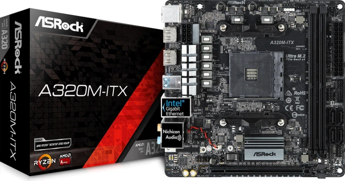 ASRock A320M-ITX (AMD AM4)