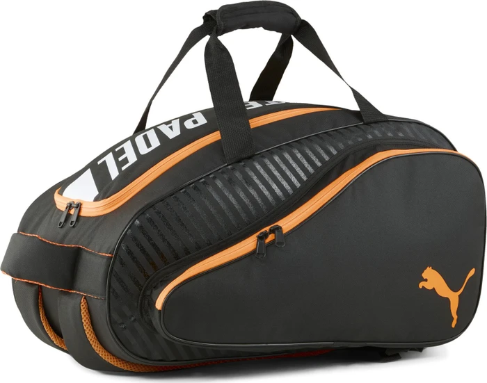 Puma Nova Elite 73l Padel Tennistasche puma black/puma white/heat fire