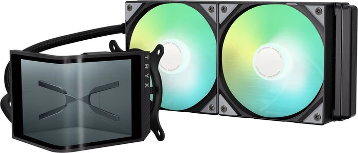 TRYX Panorama SE ARGB 240 Black, schwarz