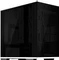 SilverStone Lucid LD01, schwarz/weiß, Glasfenster Vorschaubild