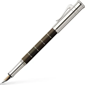 Graf von Faber-Castell Classic Anello grenadill/silber, rechte Hand, mittel
