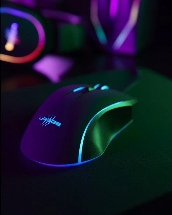 Hama uRage Reaper 210 Gaming Mouse schwarz, USB