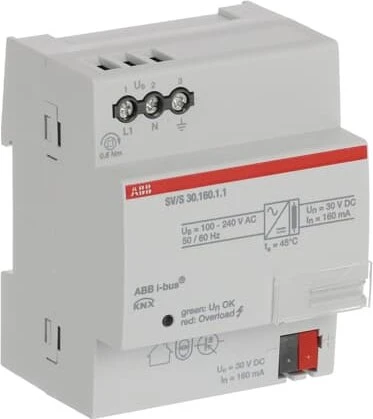 ABB SV/S30.160.1.1 KNX Spannungsversorgung 30V, 160mA, 4TE REG