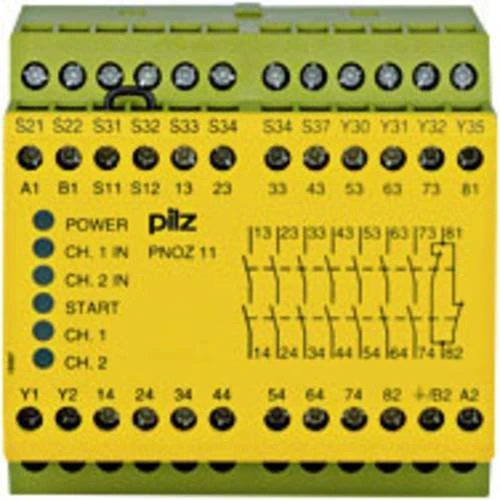 Pilz PNOZ 11 24VAC 24VDC 7n/o 1n/c
