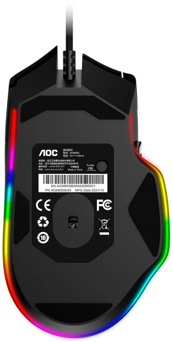AOC AGON AGM600, USB