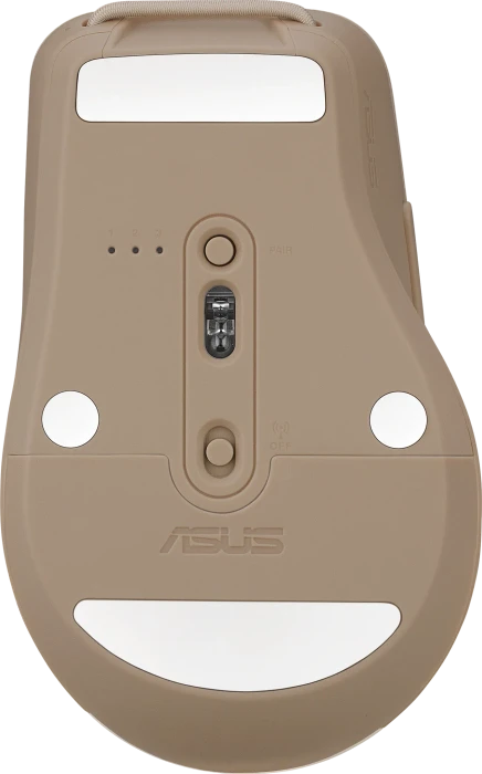 ASUS SmartO MD200 Silent Plus, Oat Milk Shade, USB/Bluetooth