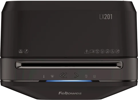Fellowes Powershred LX201 schwarz, 2x12mm