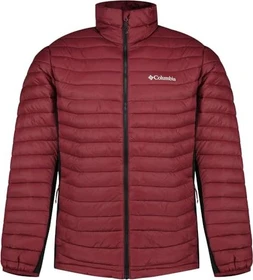 Columbia Powder Pass Hybrid Jacke rich wine/black (Herren)