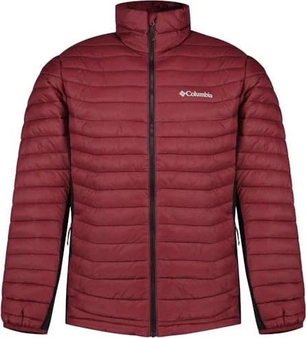 Columbia Powder Pass Hybrid Jacke rich wine/black (Herren)