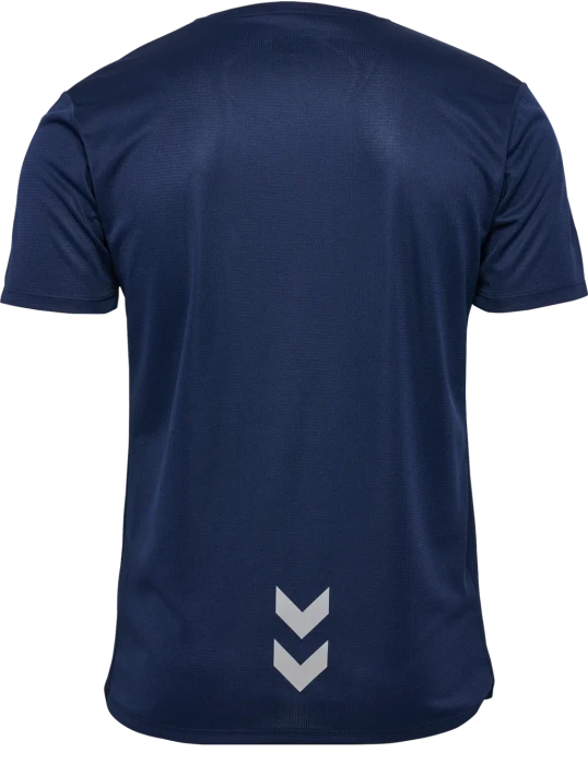 hummel Run Laufshirt kurzarm navy (Herren)