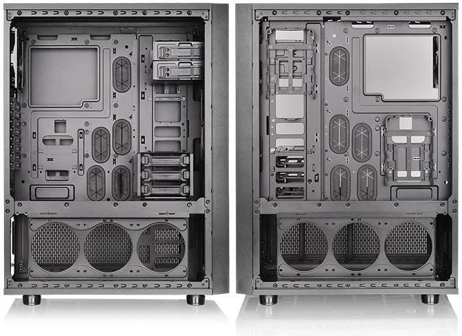 Thermaltake Core X71 Tempered Glass Edition, Glasfenster