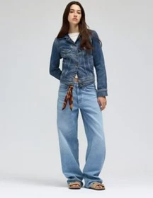 Lee Rider Loose Straight Jeans blue koi (Damen)