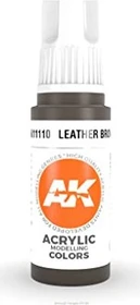 AK-Interactive 3rd Gen Acrylic Colors Acrylic Modelling Colors leather brown, 17ml