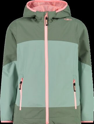 CMP Mädchen-Shell aus zweifarbigem Ripstop Funktionsjacke salvia (Junior)