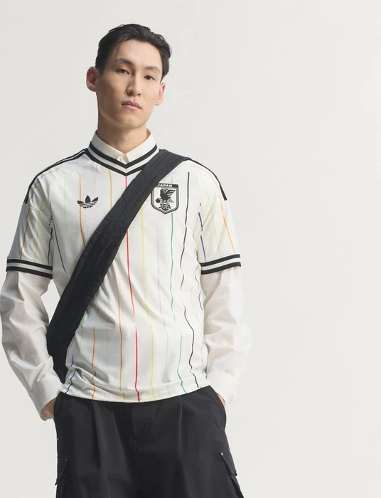 adidas FIFA WM 2026 Authentic Japan Auswärtstrikot kurzarm off white/black (Herren)