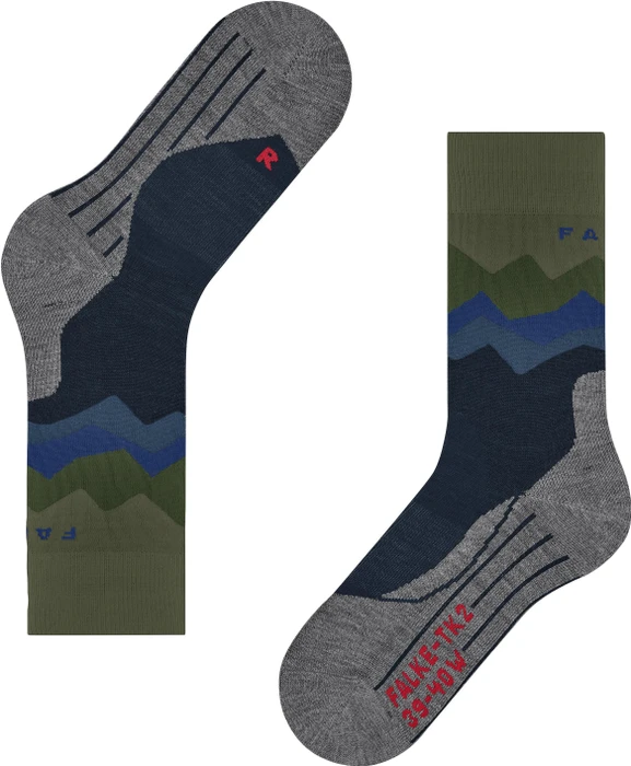 Falke TK2 Explore Wandersocken space blue (Herren)