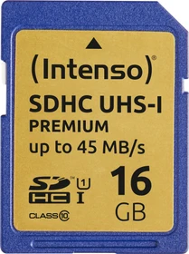Intenso Premium R45 16GB, UHS-I U1, Class 10