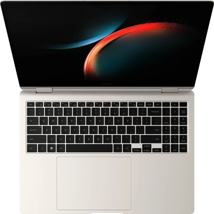 Samsung Galaxy Book3 Pro 360, beige, Core i7-1360P, 16GB RAM, 1TB SSD, DE