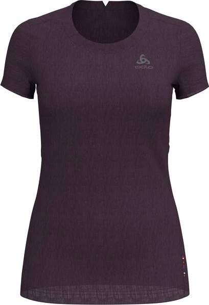 Odlo Natural Light Funktionsshirt kurzarm plum perfect/quail (Damen)