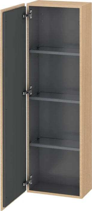 Duravit L-Cube Halbhochschrank 400 x 243 x 1320 mm eiche natur
