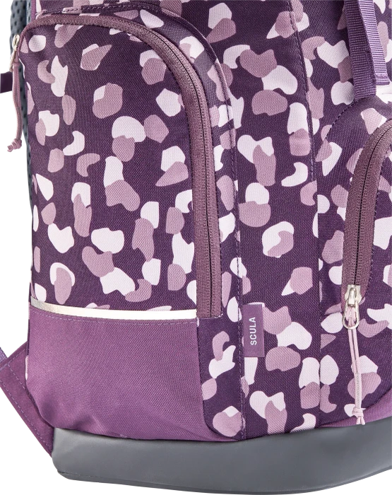 Deuter Scula plum dots Schulrucksack