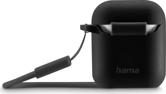 Hama Fantastic Feel Case für Apple AirPods 1/2 schwarz
