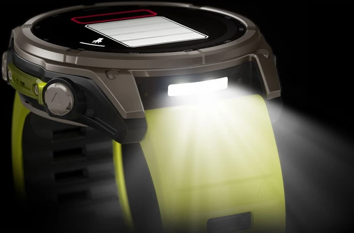 Garmin Fenix 8 51mm Sapphire Solar titanium/amp yellow-graphite