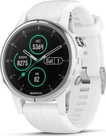 Garmin Fenix 5S Plus Sapphire weiß