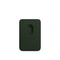 Apple iPhone Leder Wallet mit MagSafe schwarzgrün Vorschaubild