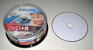 Philips DVD+R 8.5GB, 8x, 25er Spindel, printable