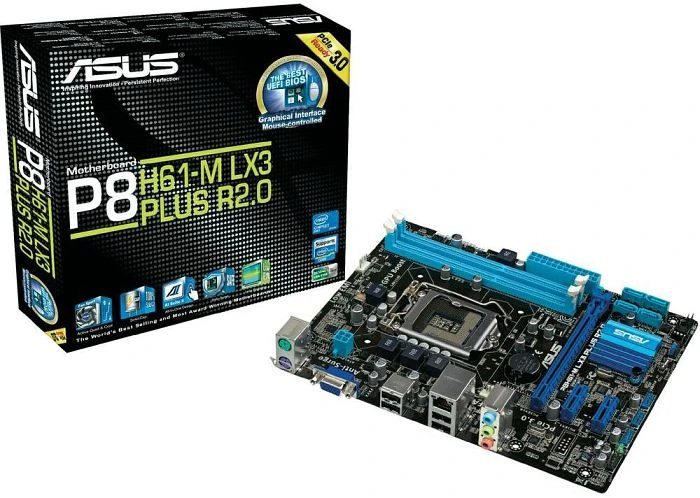 ASUS P8H61-M LX3 Plus R2.0 Rev 3.0 (Intel 1155)
