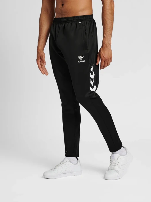 hummel Core XK Poly Trainingshose lang schwarz