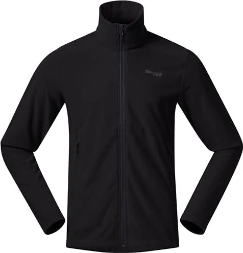 Bergans Finnsnes Fleece Jacke schwarz (Herren)