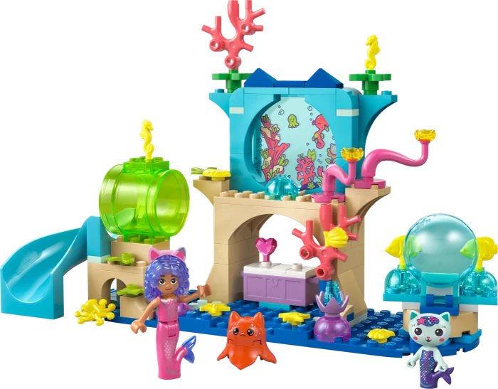 LEGO Gabbys Puppenhaus - Meerjungfrau Gabbys Aquarium Abenteuer